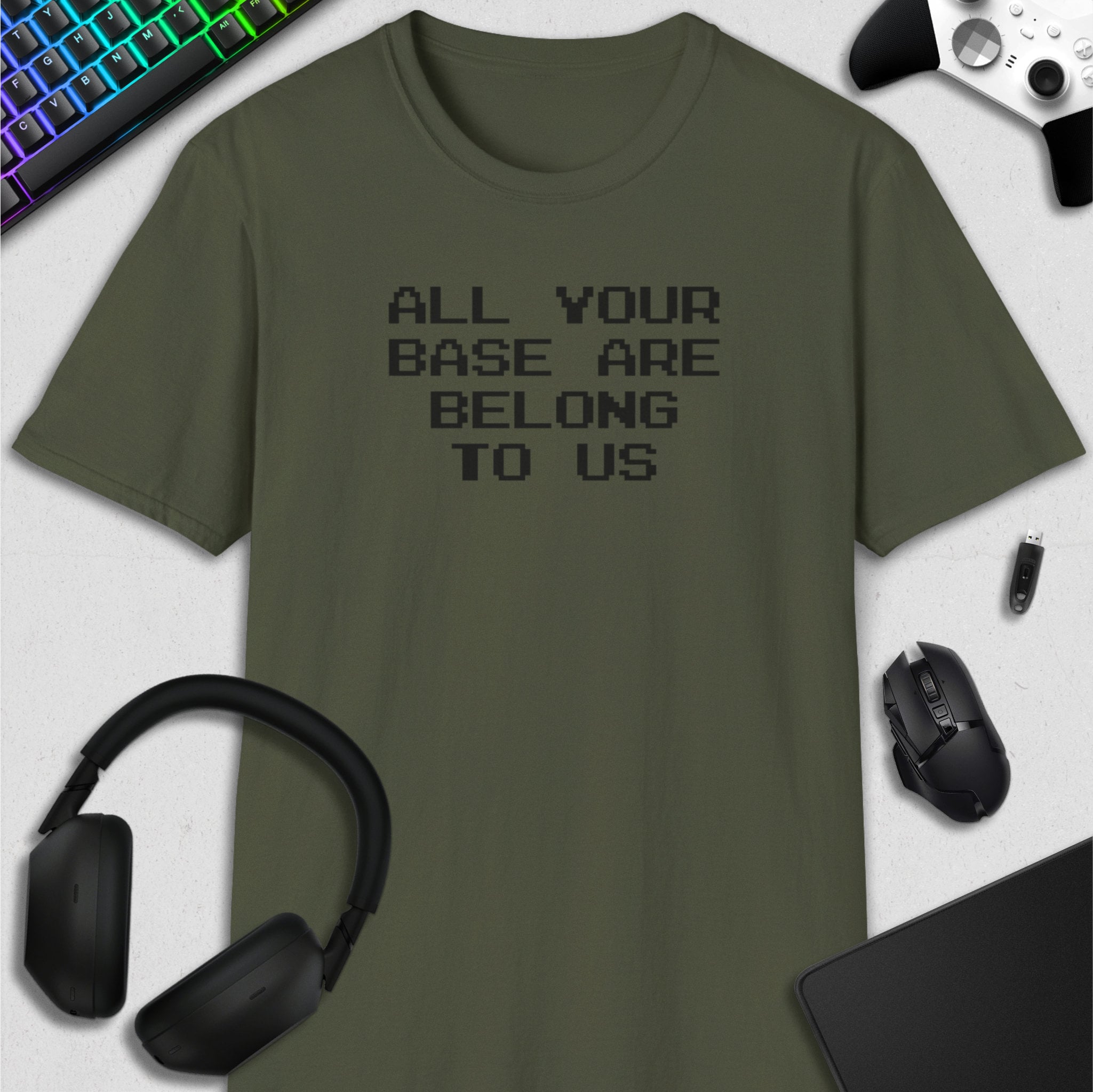 ALL YOUR BASE T-SHIRT