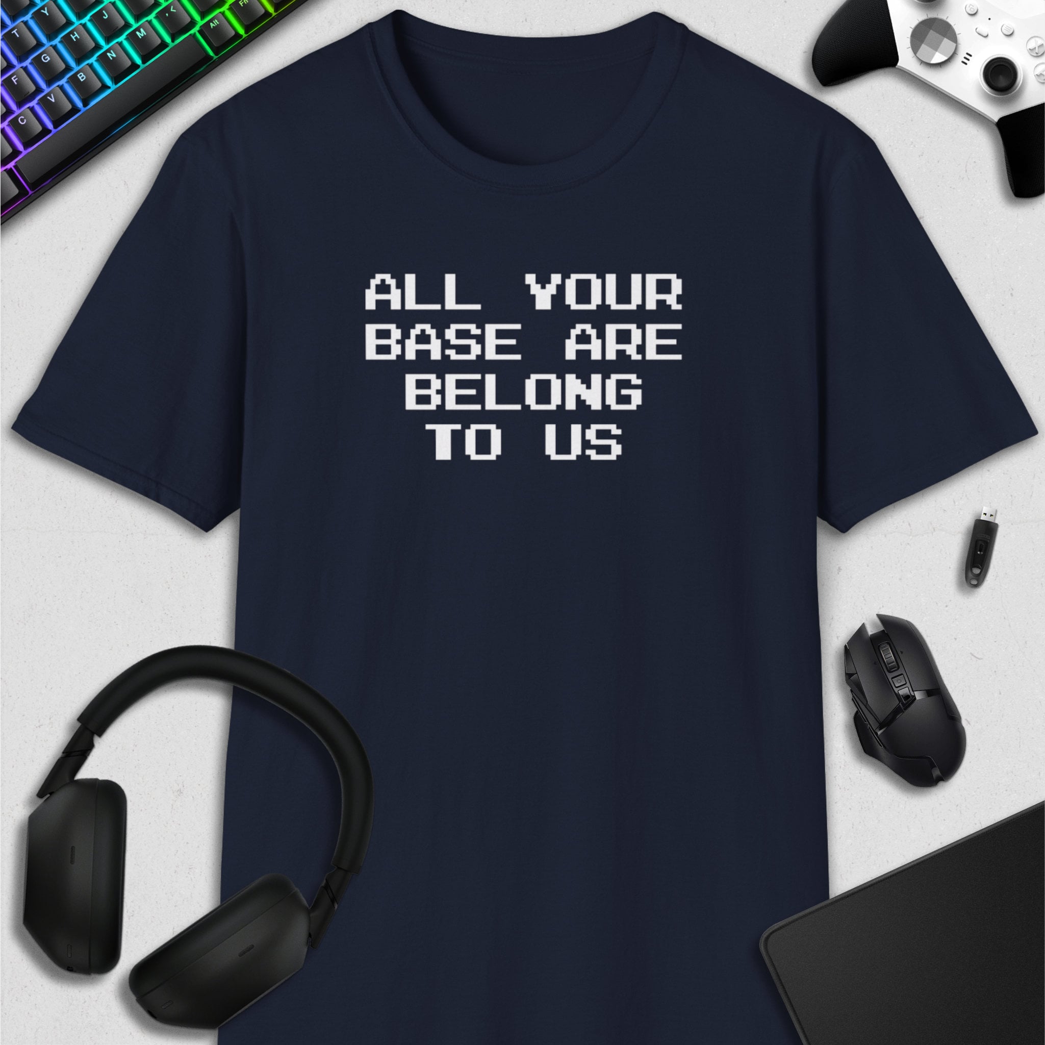 ALL YOUR BASE T-SHIRT
