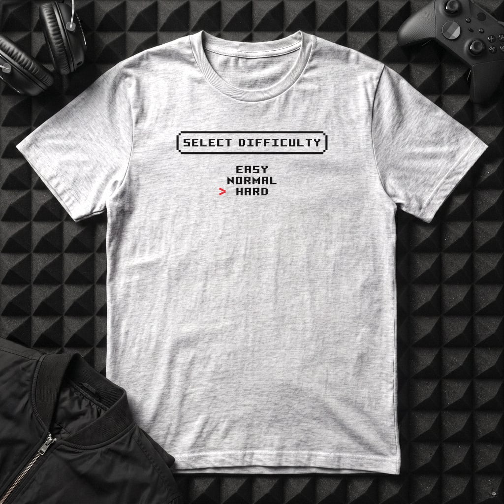 SELECT DIFFICULTY T-SHIRT