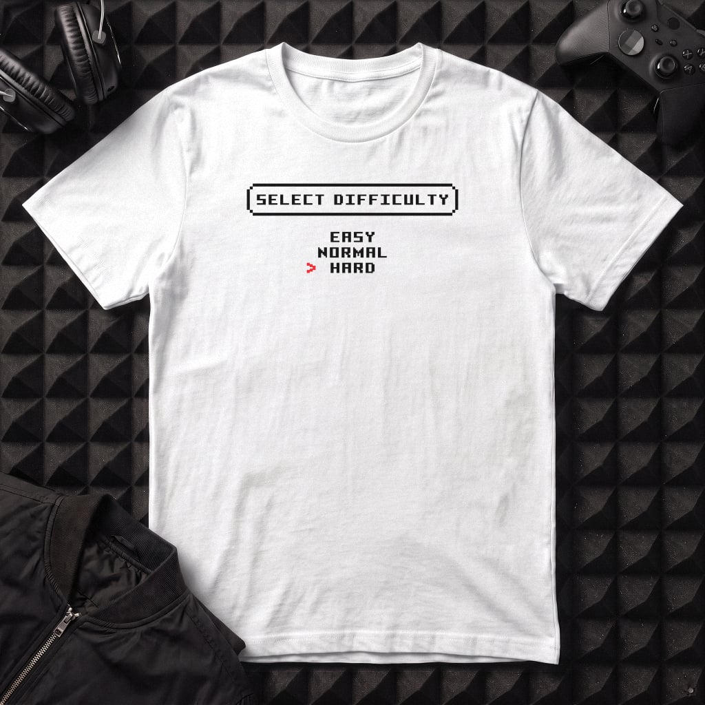 SELECT DIFFICULTY T-SHIRT
