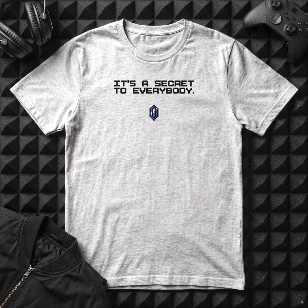 IT'S A SECRET TO EVERYBODY T-SHIRT