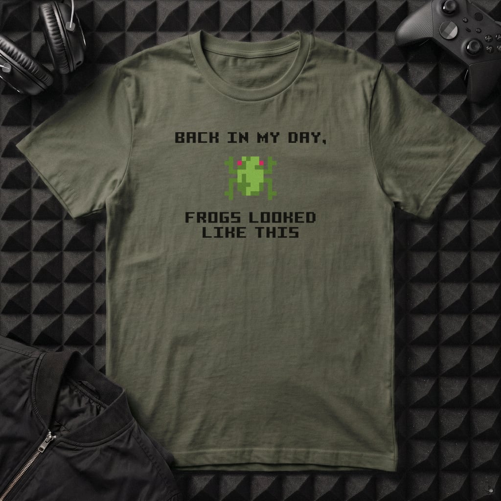 PIXEL FROG NOSTALGIA T-SHIRT
