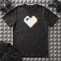 PIXEL HEART TRIPPY VAPORWARE T-SHIRT