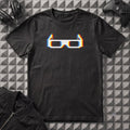 3D GLASSES TRIPPY VAPORWARE T-SHIRT