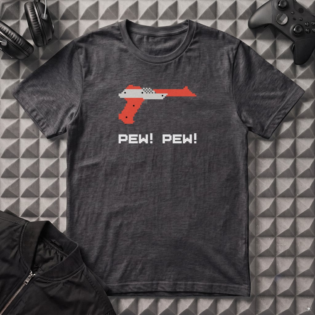LIGHT GUN PEW PEW T-SHIRT