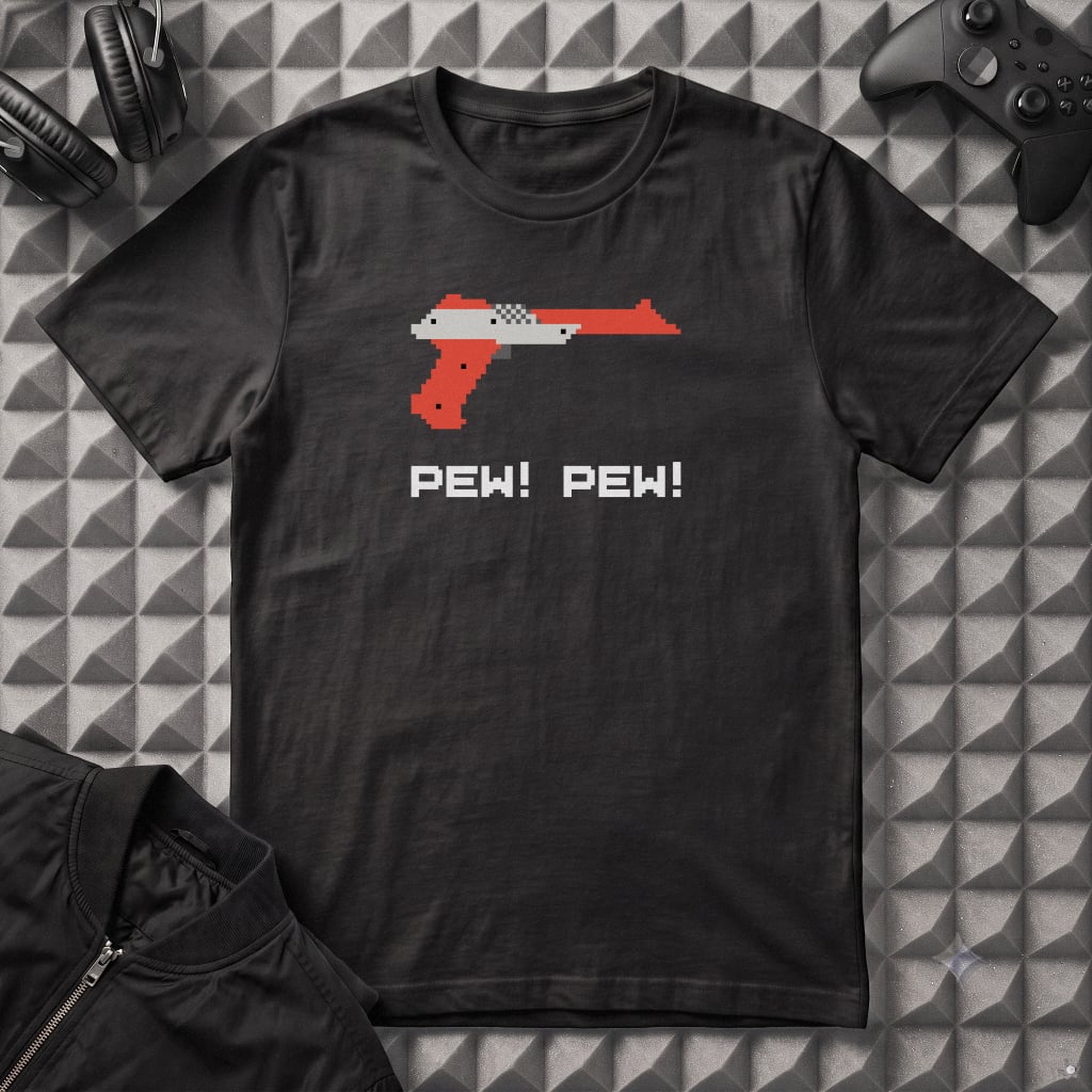 LIGHT GUN PEW PEW T-SHIRT