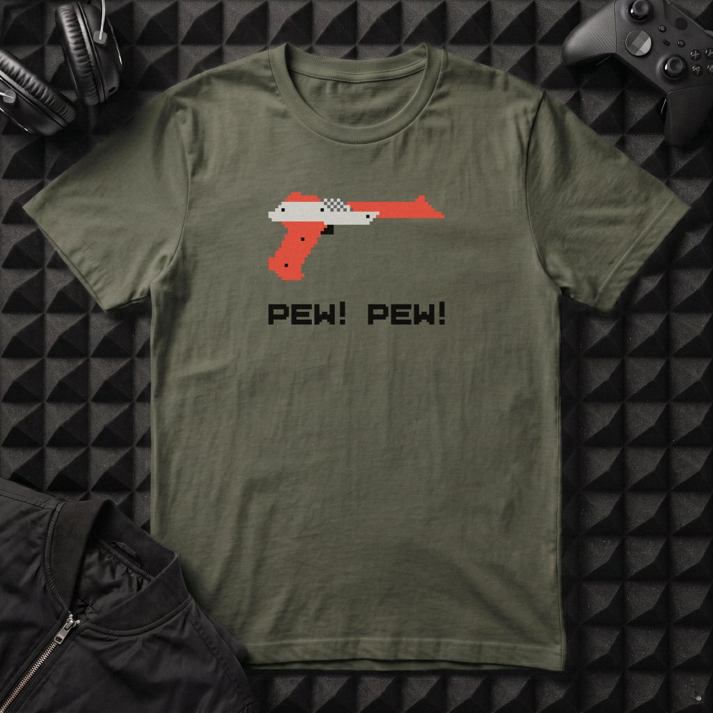 LIGHT GUN PEW PEW T-SHIRT