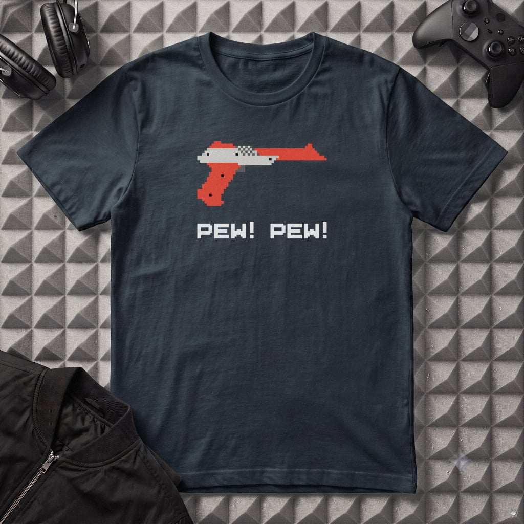 LIGHT GUN PEW PEW T-SHIRT