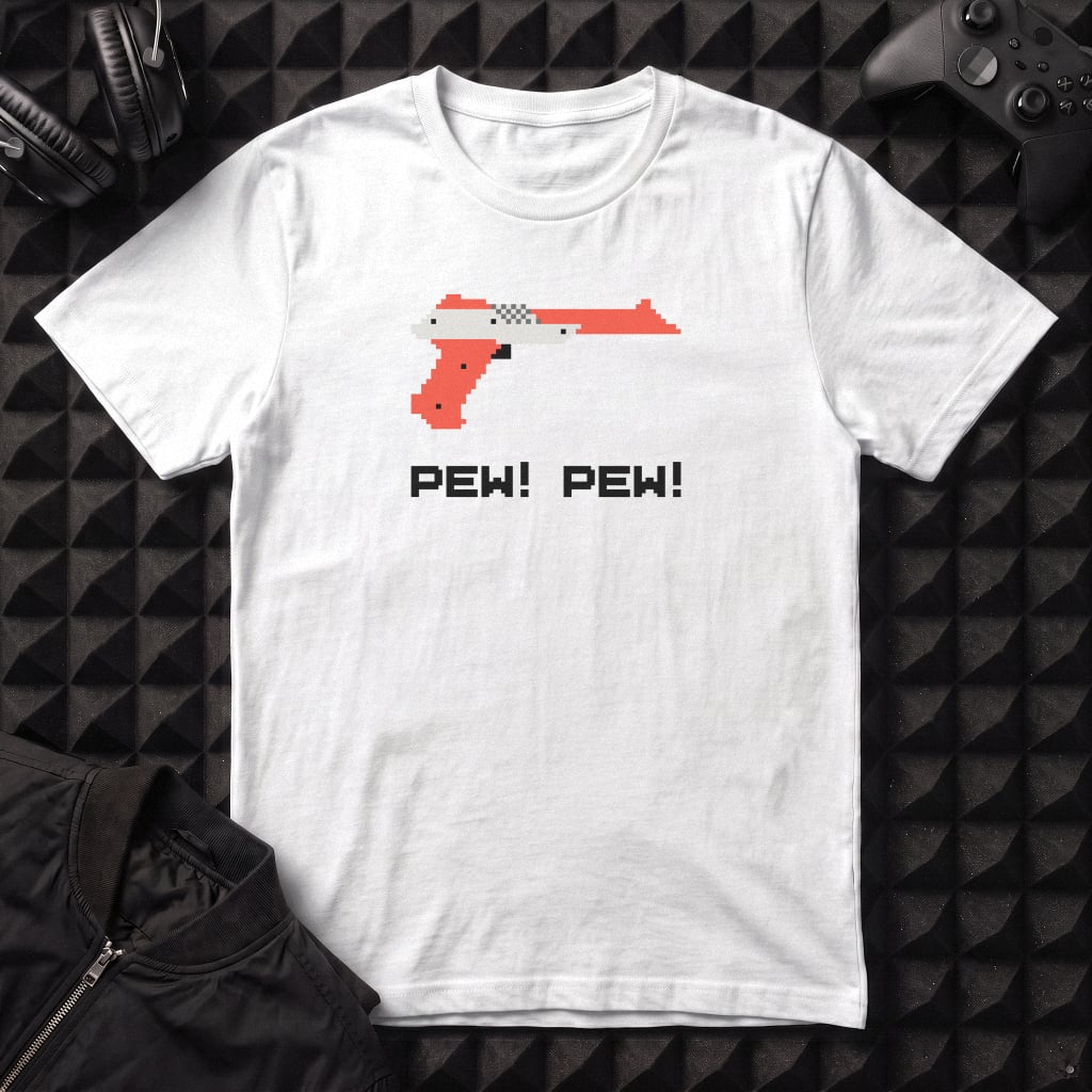LIGHT GUN PEW PEW T-SHIRT
