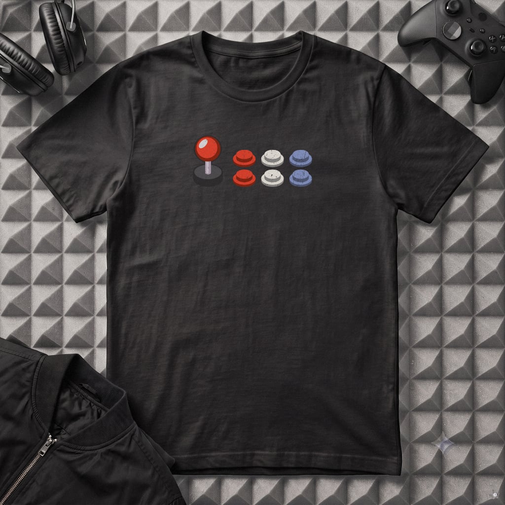 ARCADE JOYSTICKS T-SHIRT