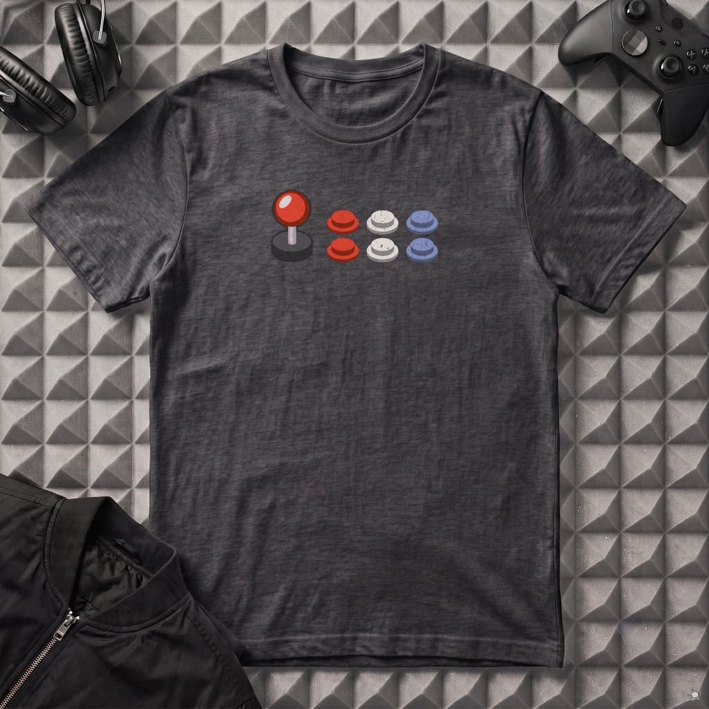 ARCADE JOYSTICKS T-SHIRT