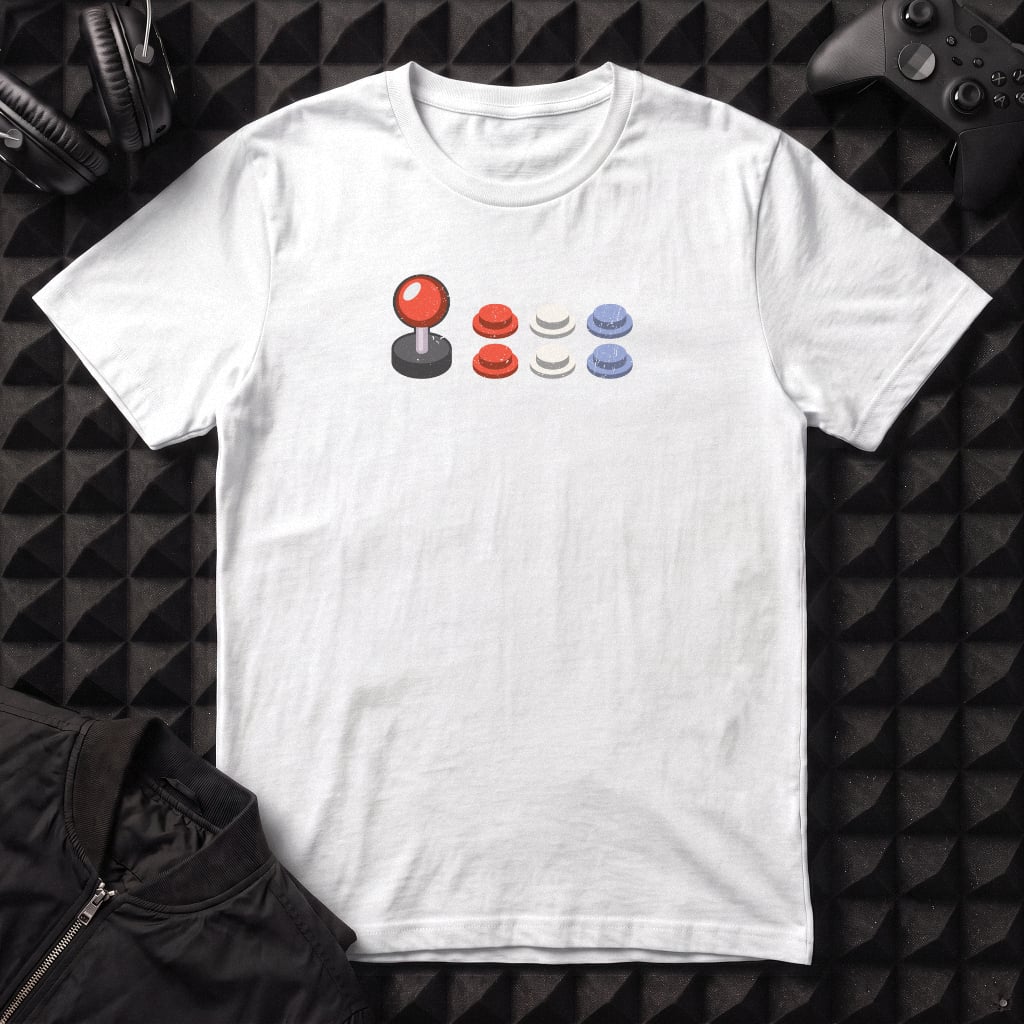 ARCADE JOYSTICKS T-SHIRT