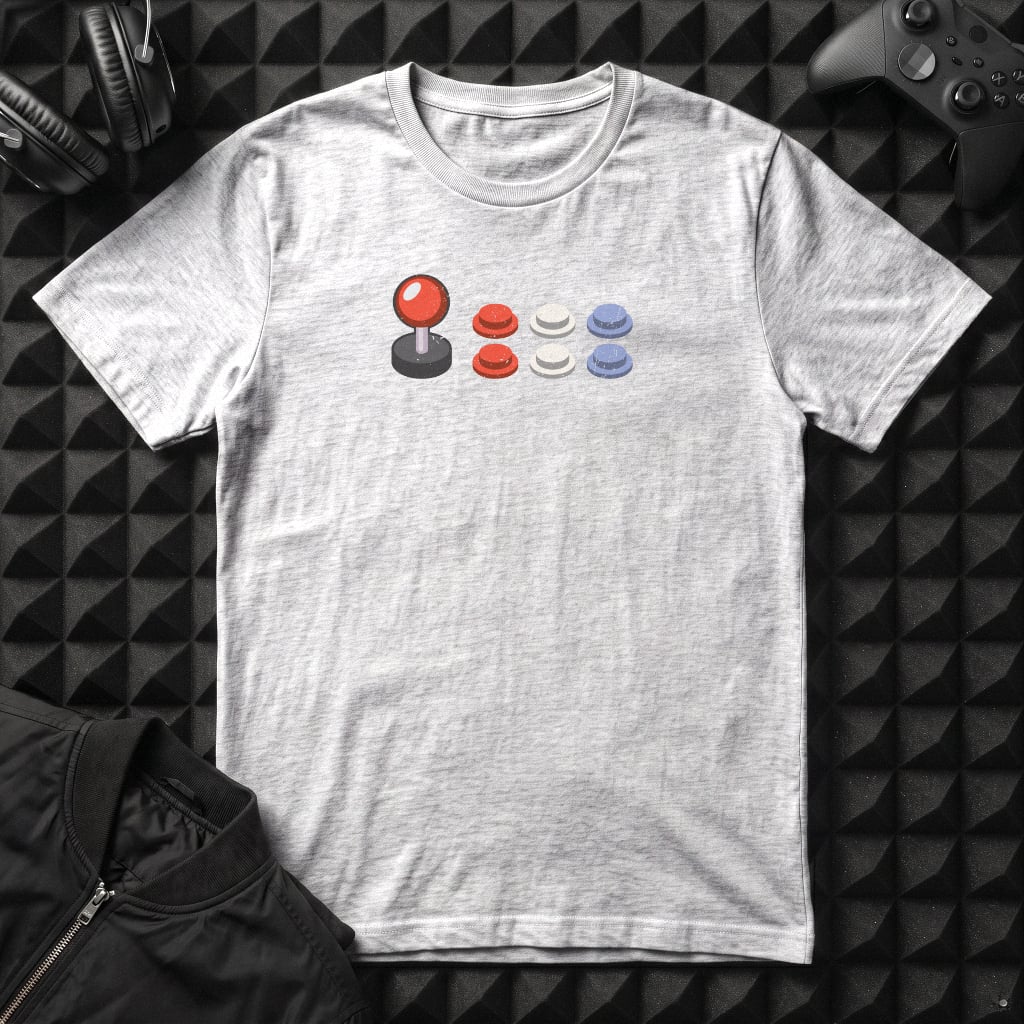 ARCADE JOYSTICKS T-SHIRT