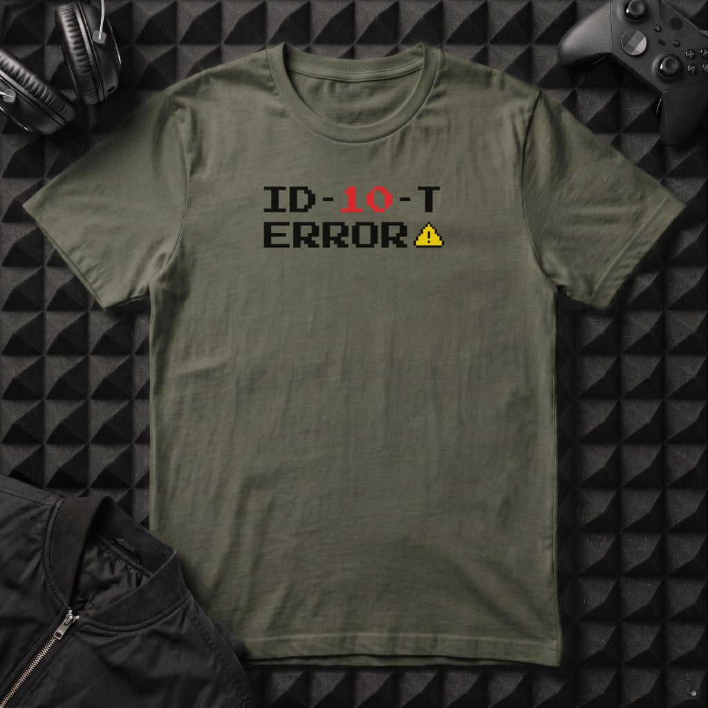 1D-10-T ERROR T-SHIRT
