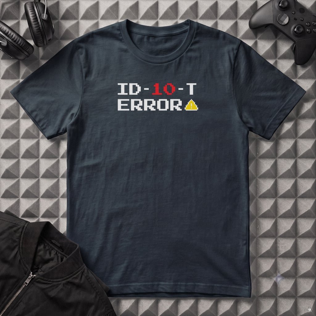 1D-10-T ERROR T-SHIRT