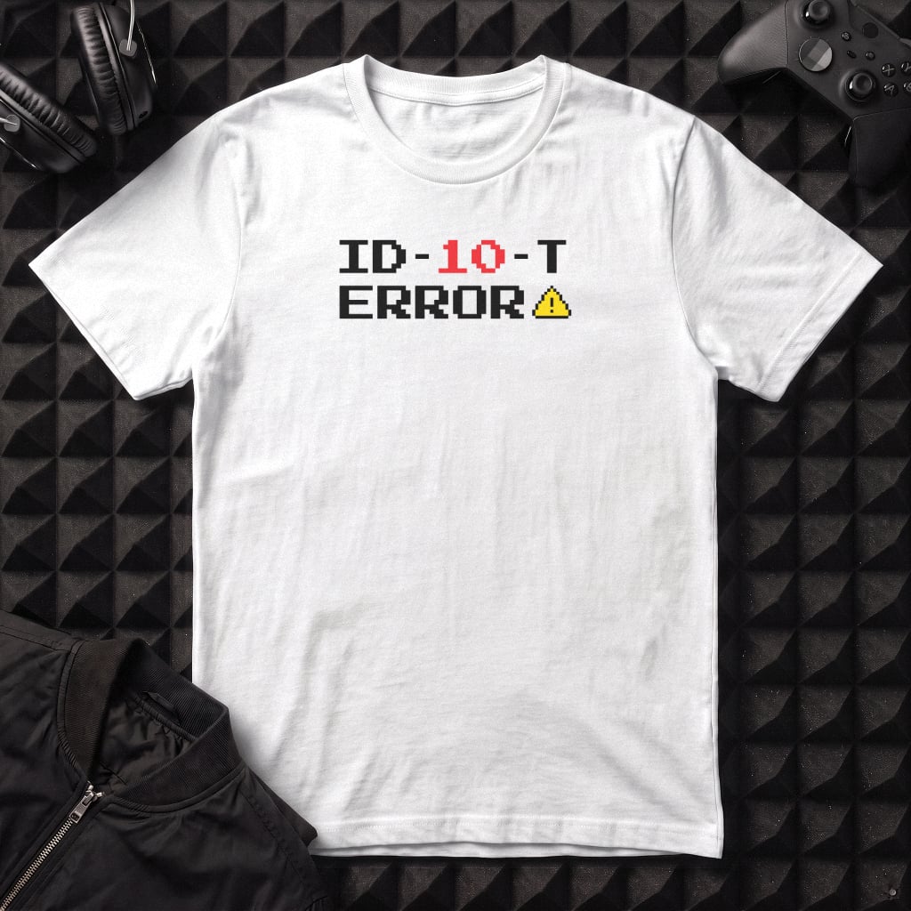 1D-10-T ERROR T-SHIRT