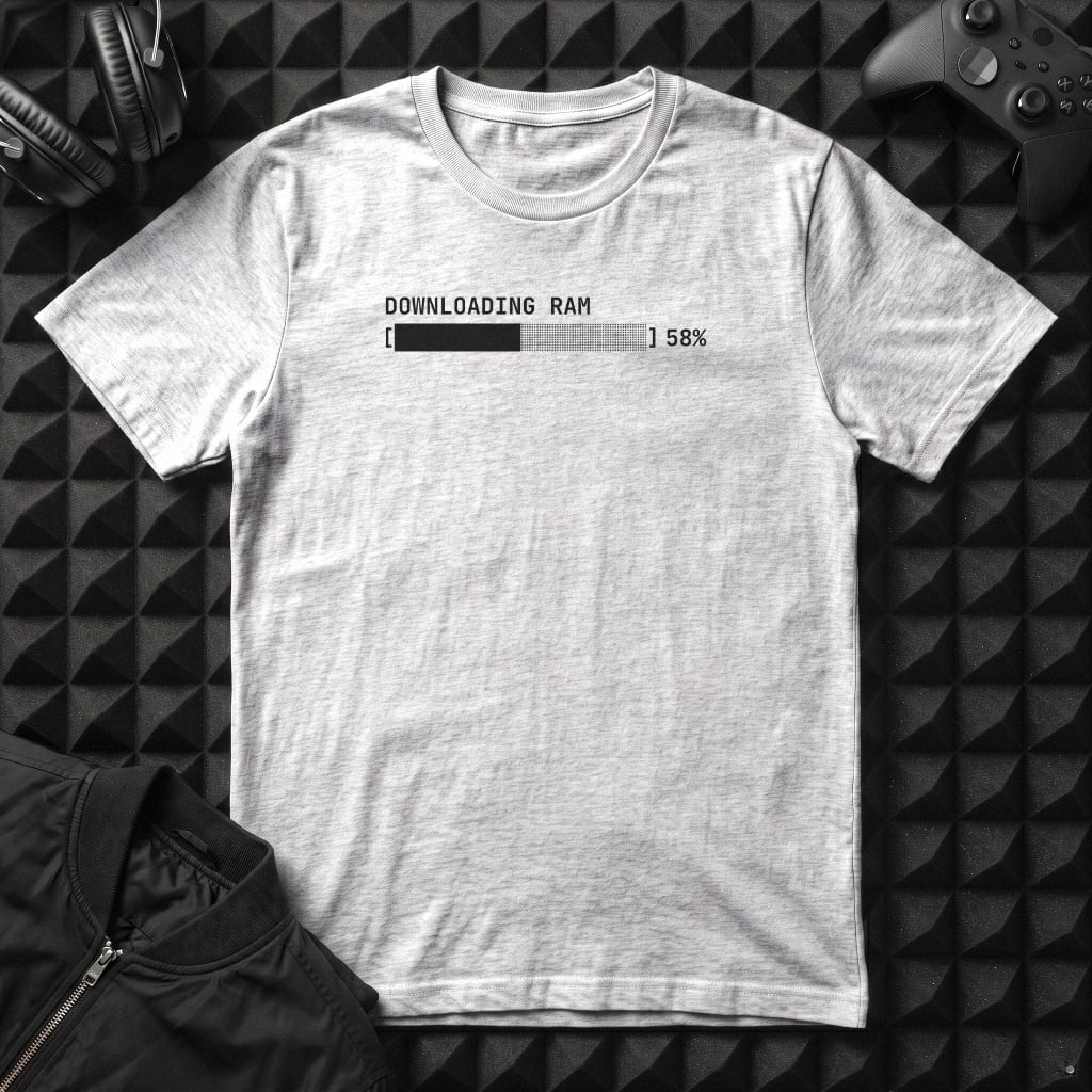 DOWNLOADING RAM T-SHIRT