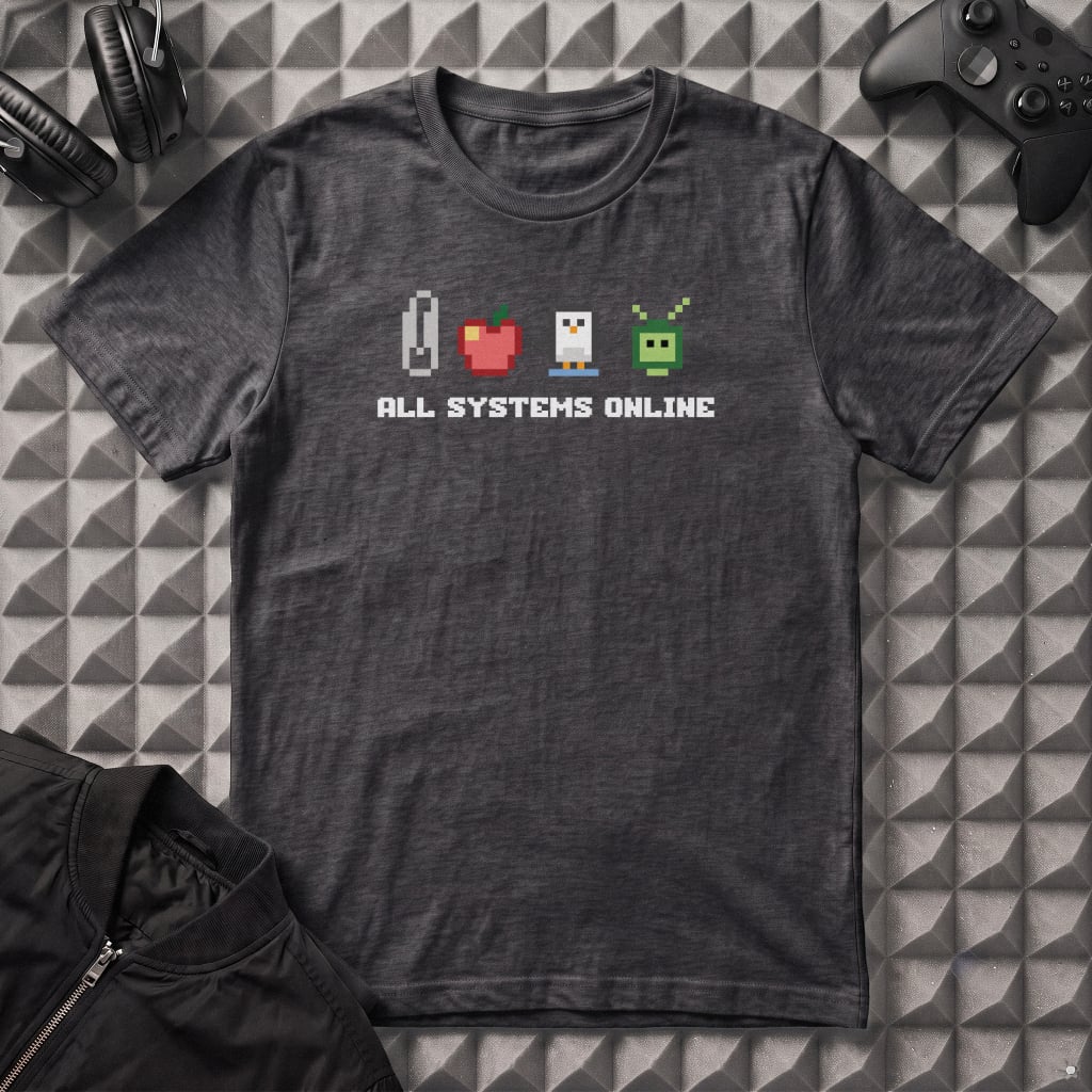 ALL SYSTEMS ONLINE T-SHIRT