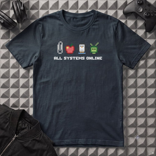 ALL SYSTEMS ONLINE T-SHIRT