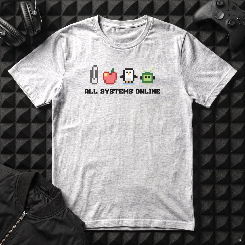 ALL SYSTEMS ONLINE T-SHIRT