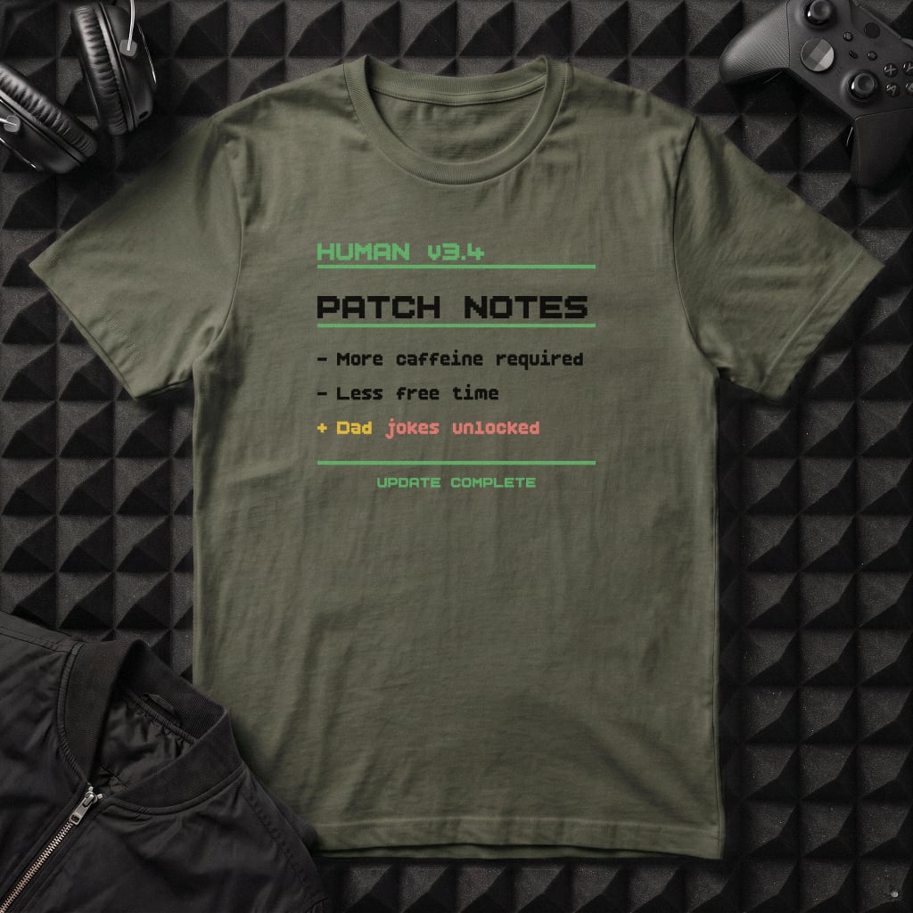 PATCH NOTES T-SHIRT