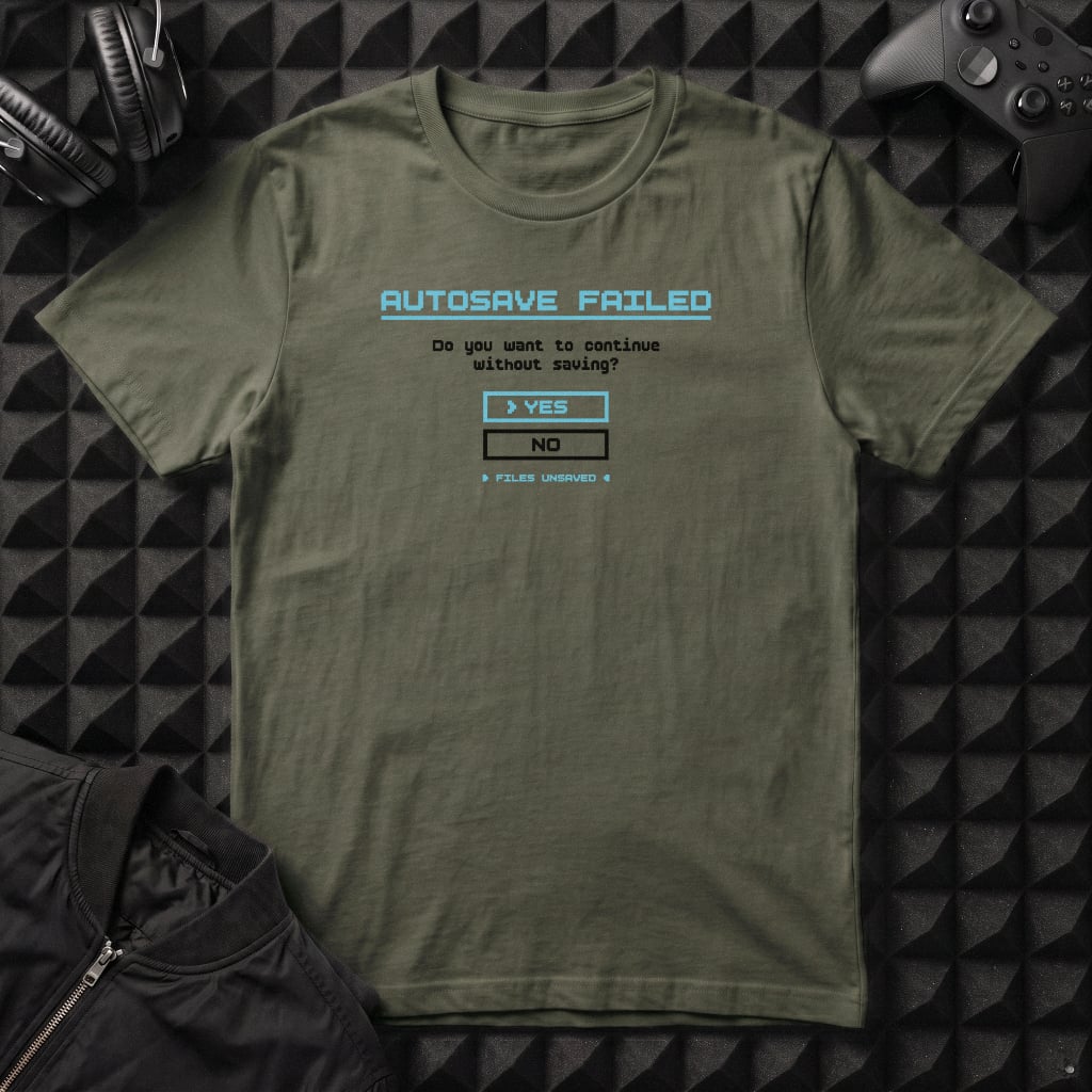 AUTOSAVE_FAILED T-SHIRT