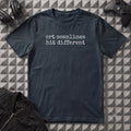 CRT SCANLINES HIT DIFFERENT T-SHIRT