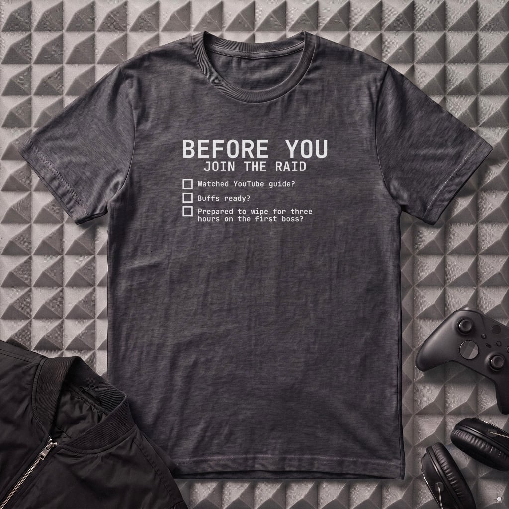 JOIN THE RAID T-SHIRT