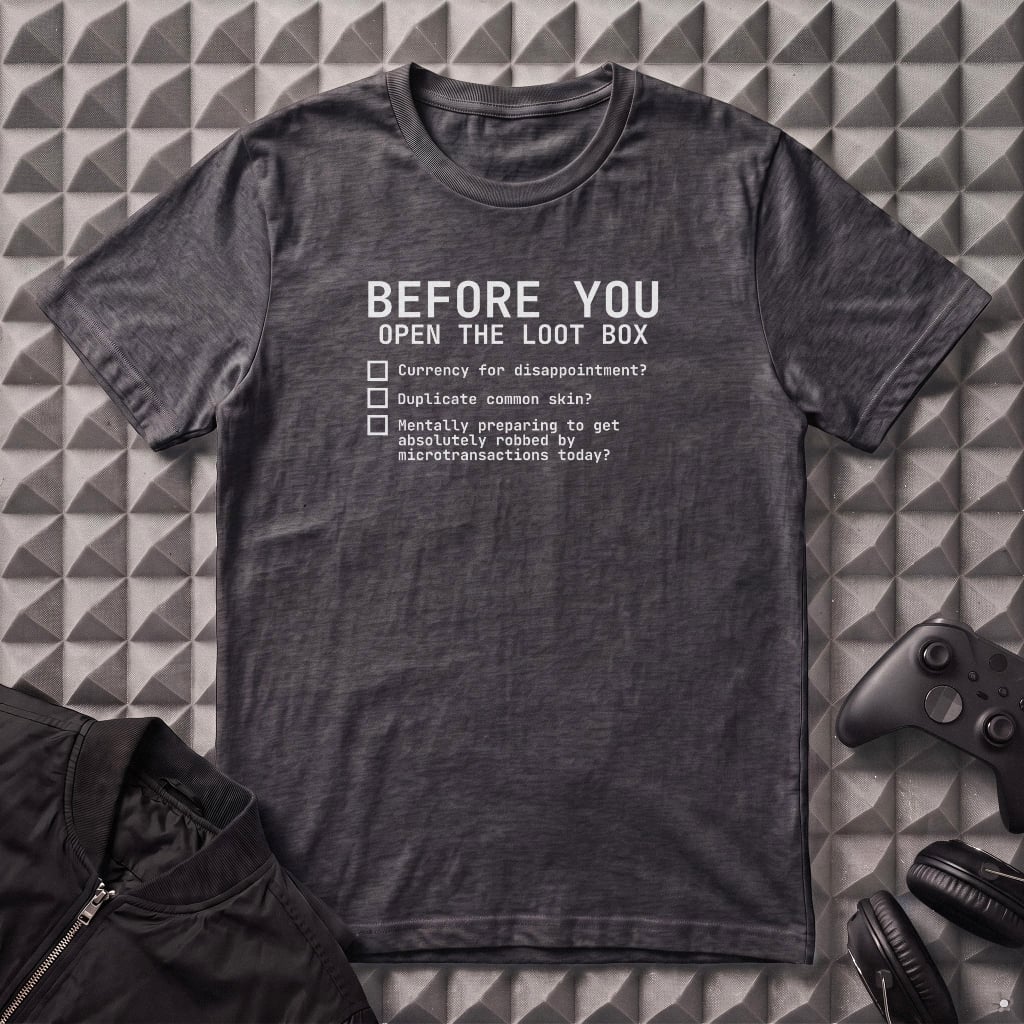 OPEN THE LOOT BOX T-SHIRT