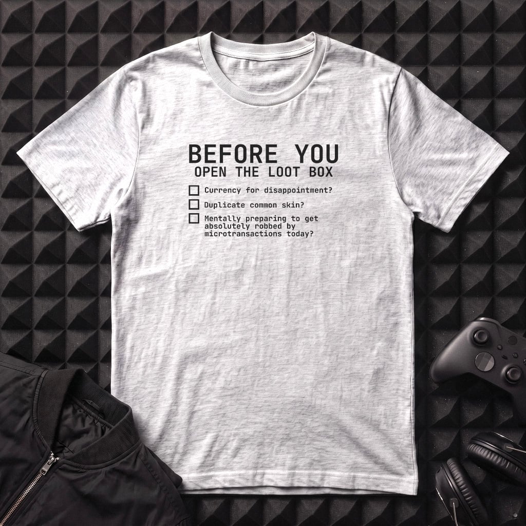 OPEN THE LOOT BOX T-SHIRT