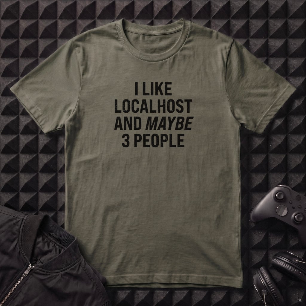 I LIKE LOCALHOST T-SHIRT