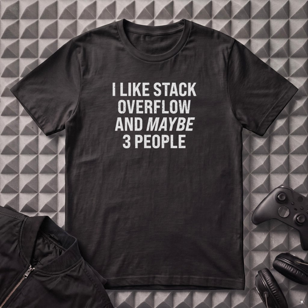 I LIKE STACK OVERFLOW T-SHIRT