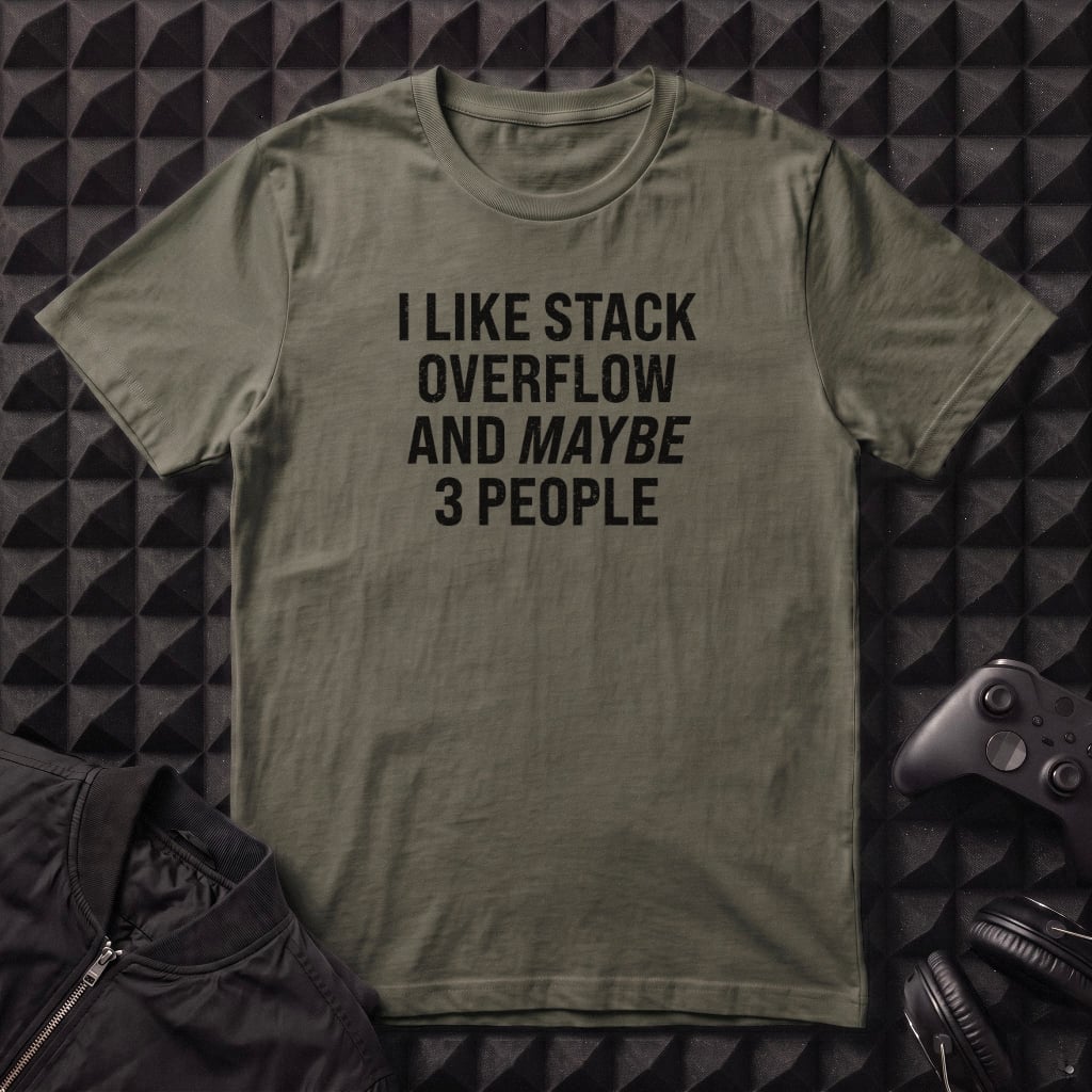 I LIKE STACK OVERFLOW T-SHIRT