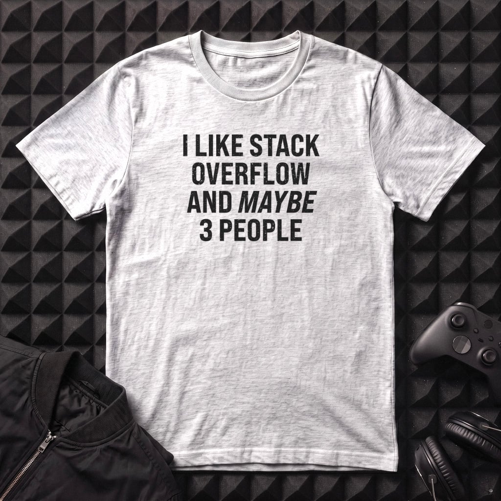 I LIKE STACK OVERFLOW T-SHIRT