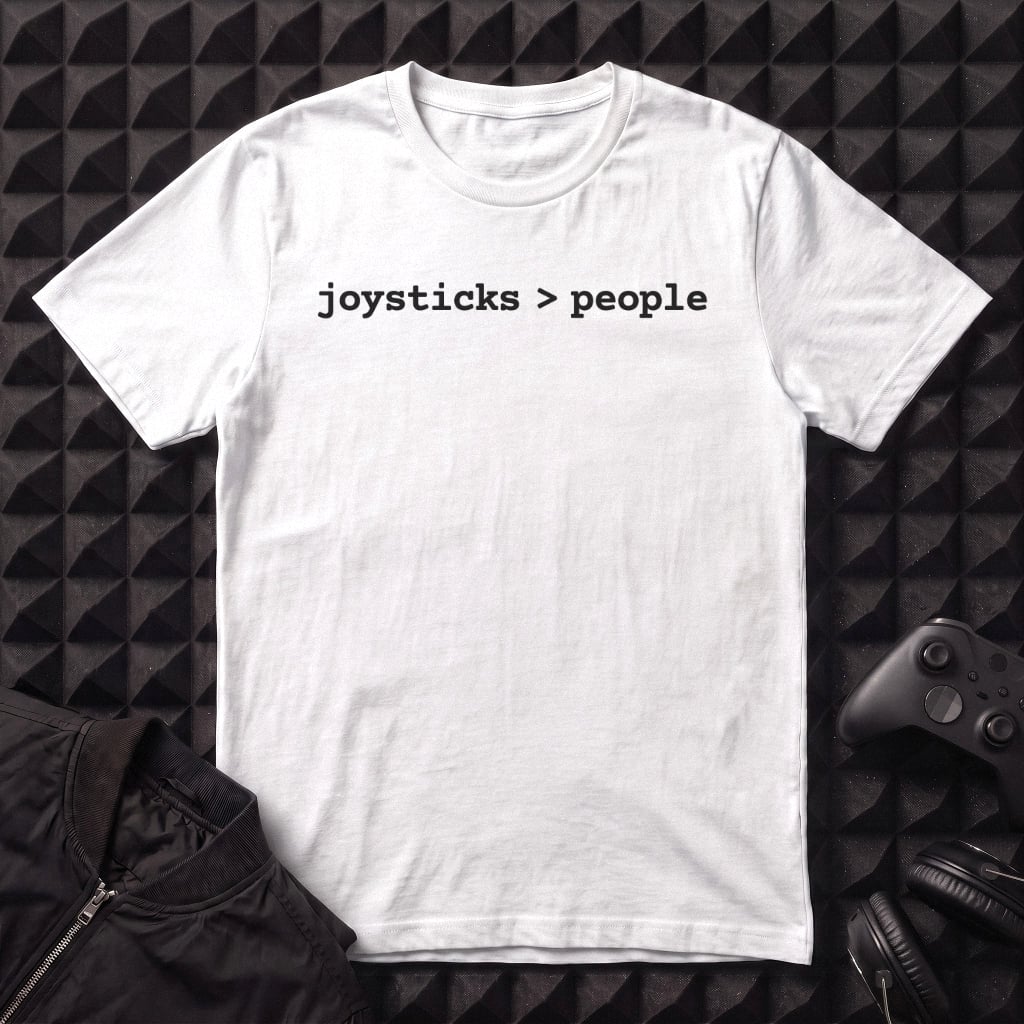 JOYSTICKS > PEOPLE T-SHIRT